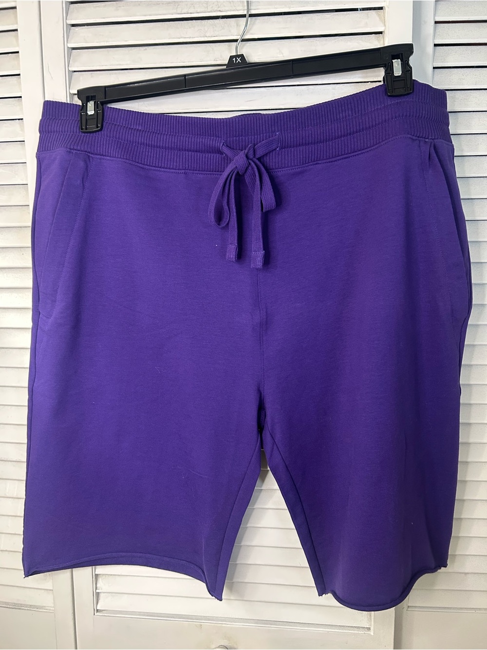Legacy by Jordan Craig Purple Women's Drawstring Lounge Shorts Size 2X